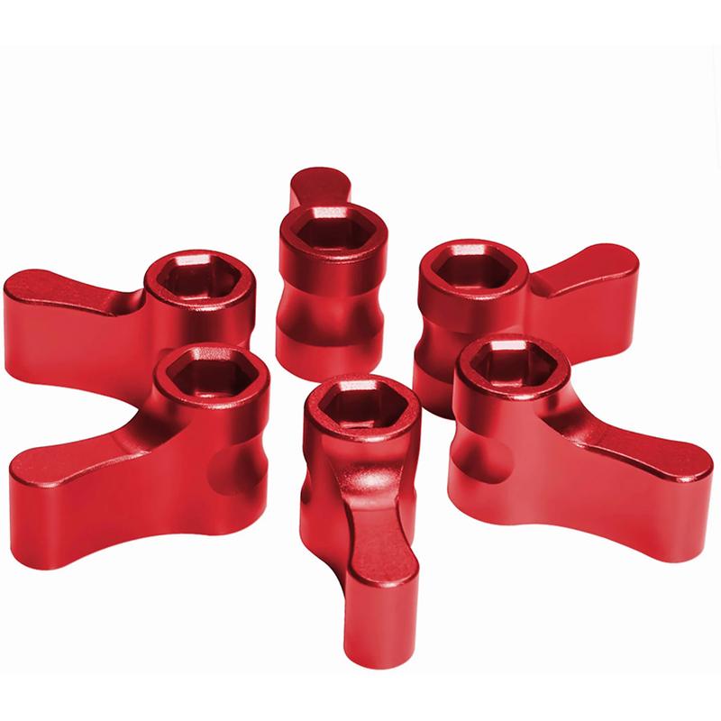 Kondor Blue Cardinal Red Knob Pack
